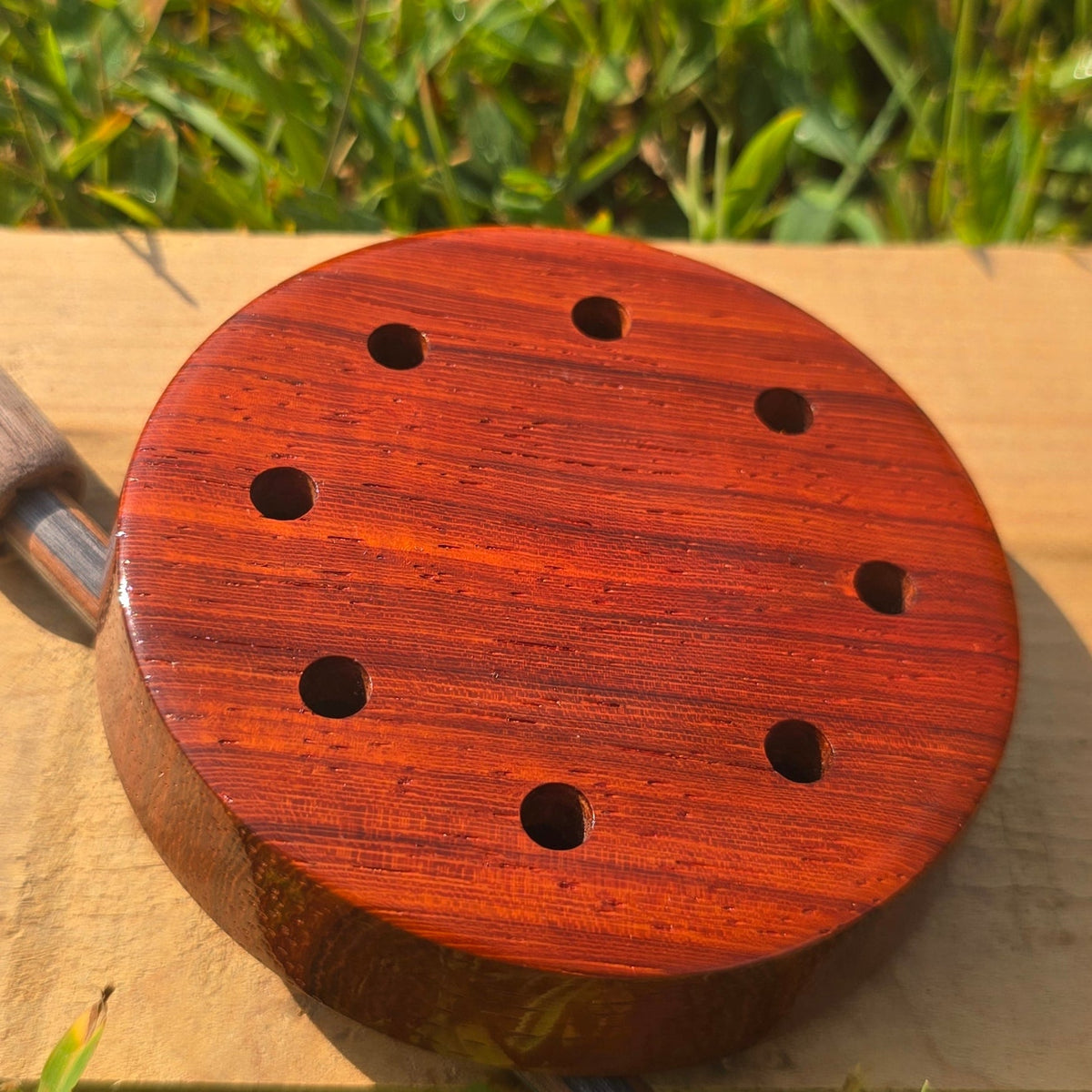 Padauk Crystal over Aluminum