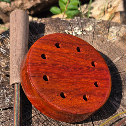 Padauk Crystal over Aluminum