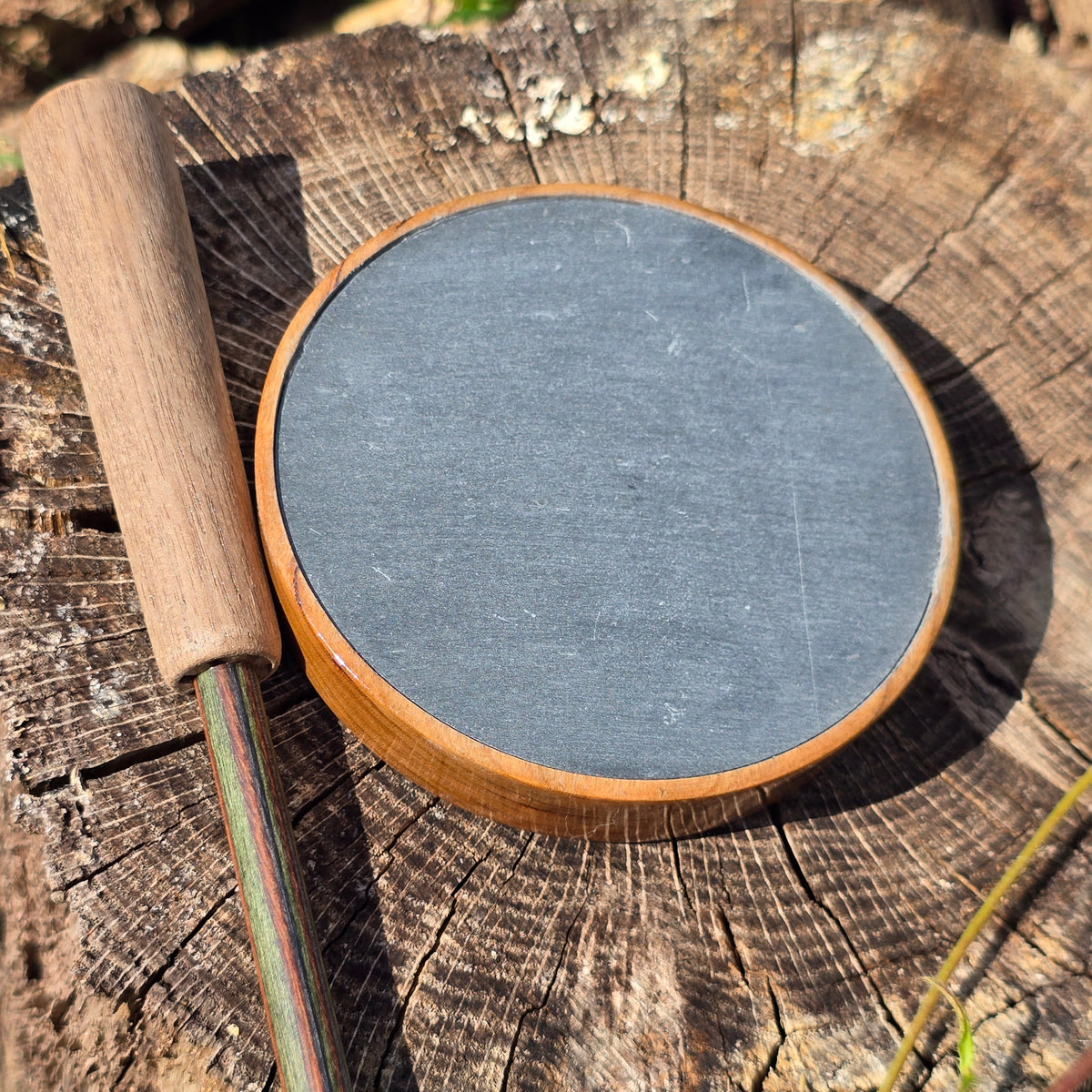 Cherry Slate over Glass