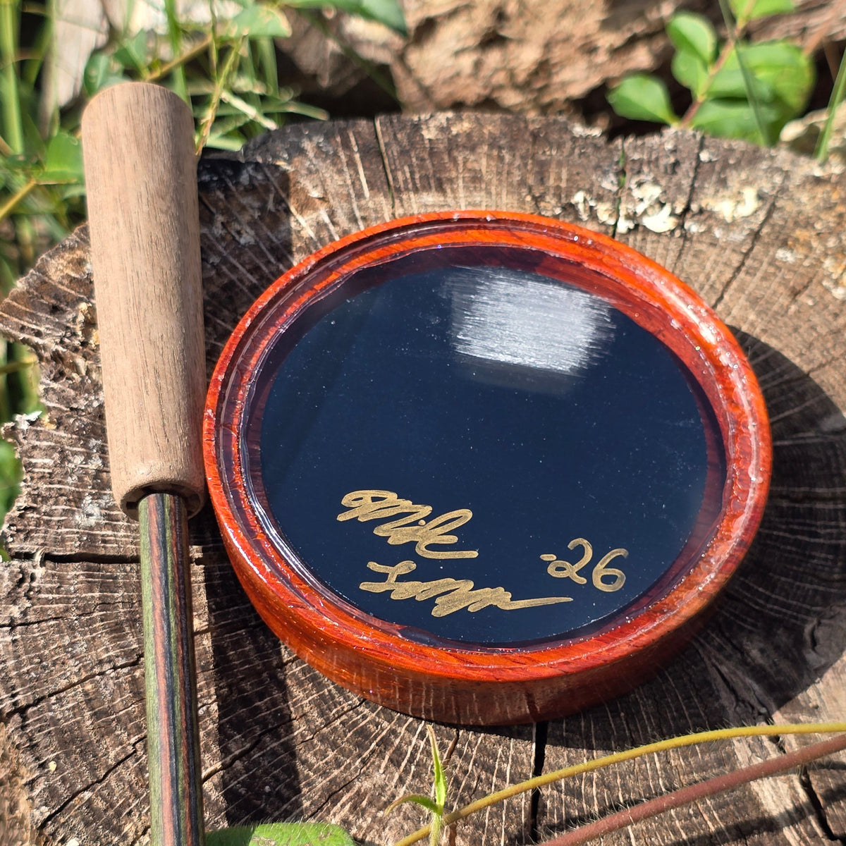 Padauk Crystal over Aluminum