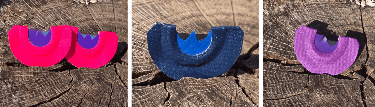 The Gamble Run Mouth Call 4 Pack - Gamble Run Game Calls